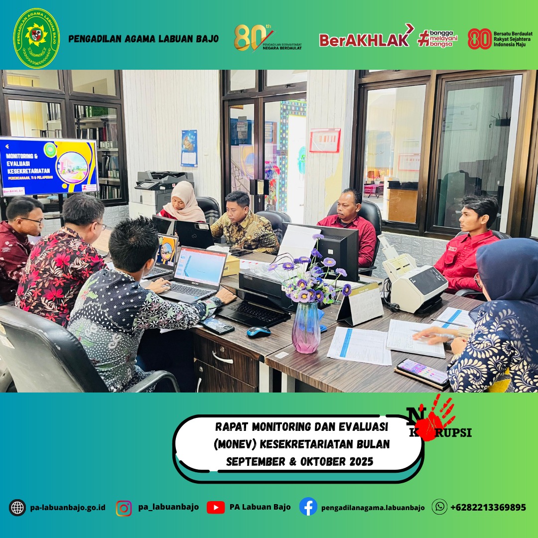 Rapat Monev Kesektertariatan Okt 2025