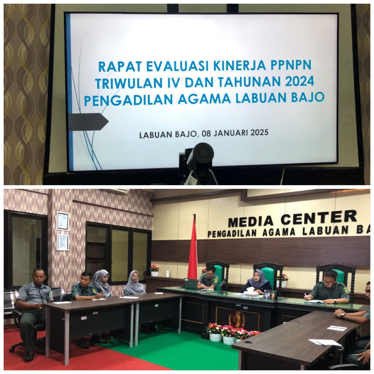 Rapat Evaluasi Kinerja PPNPN TV IV tahun 2024
