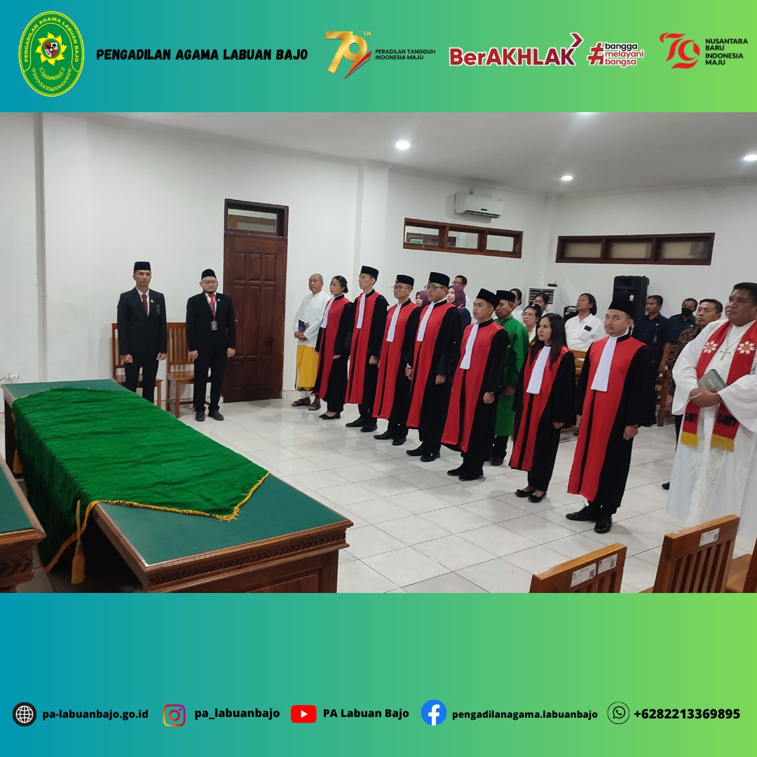 Pelantikan hakim pn 2