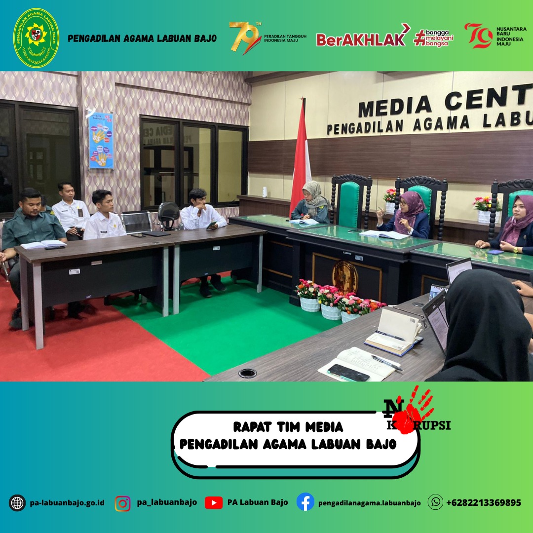 Rapat tim media 1
