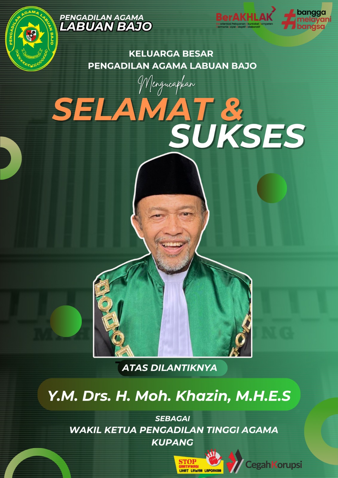 Ucapan Selamat WKPTA Kupang