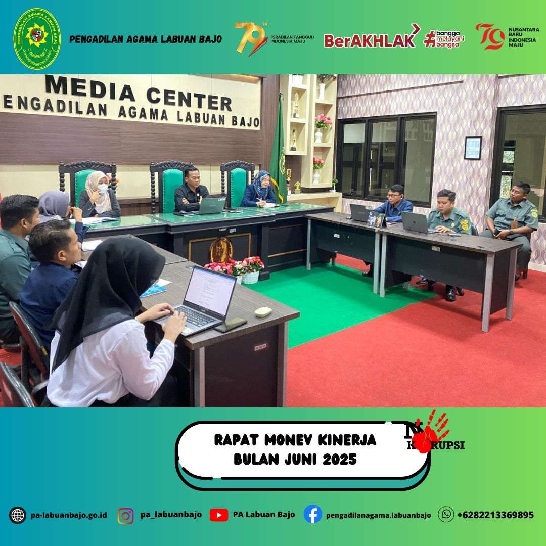 rapat monev bulan juni