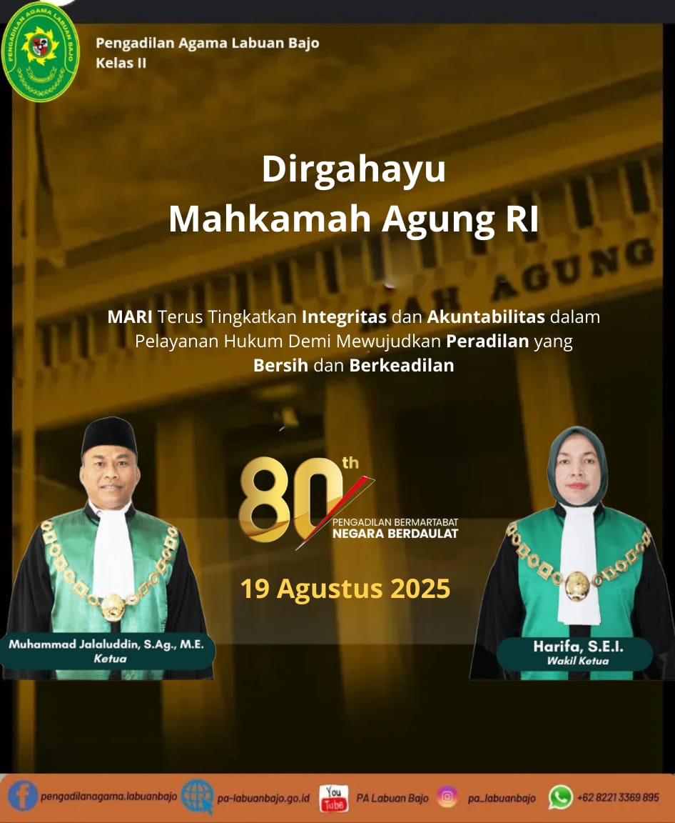HUT Mahkamah Agung RI 80