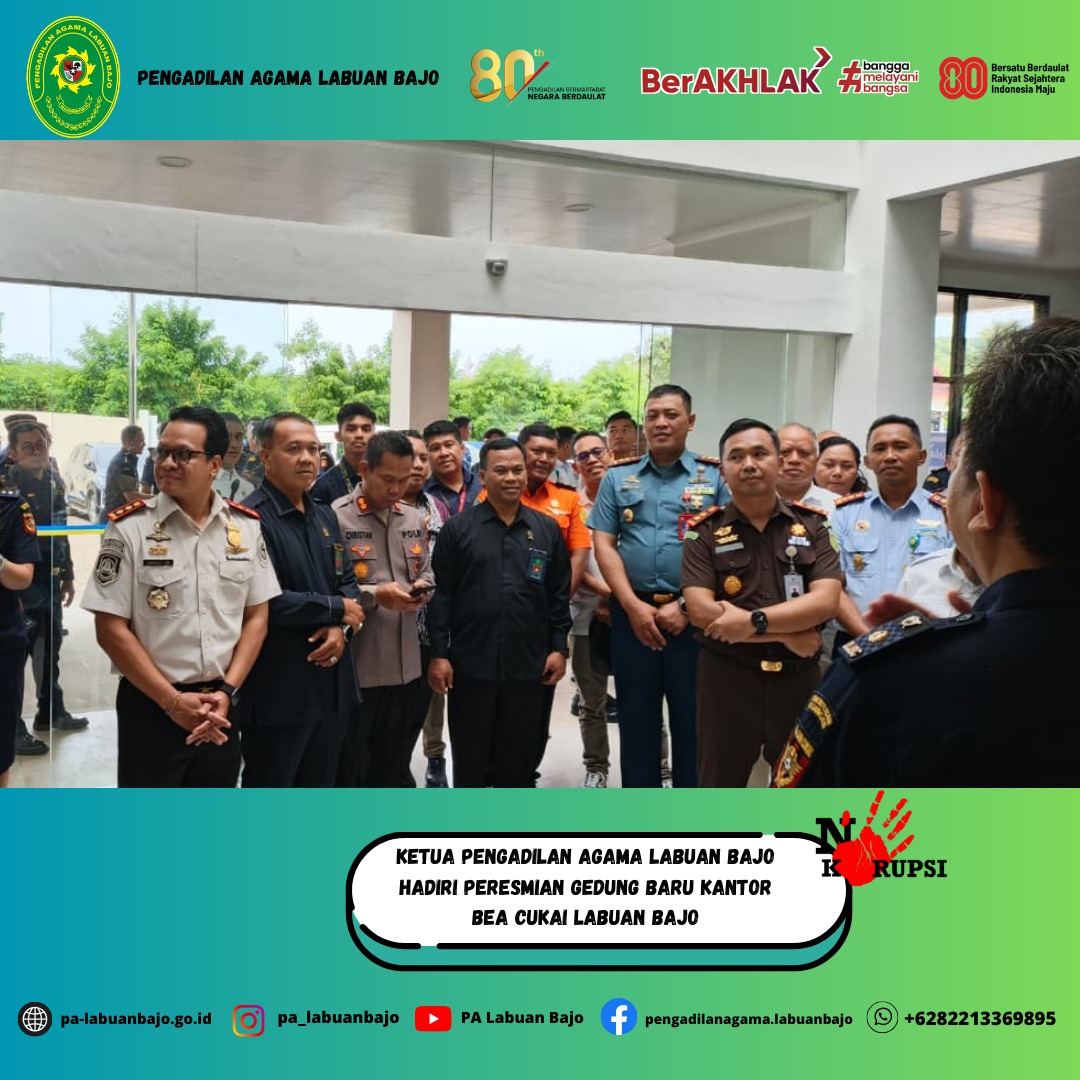 Peresmian Kantor Bea Cukai 1