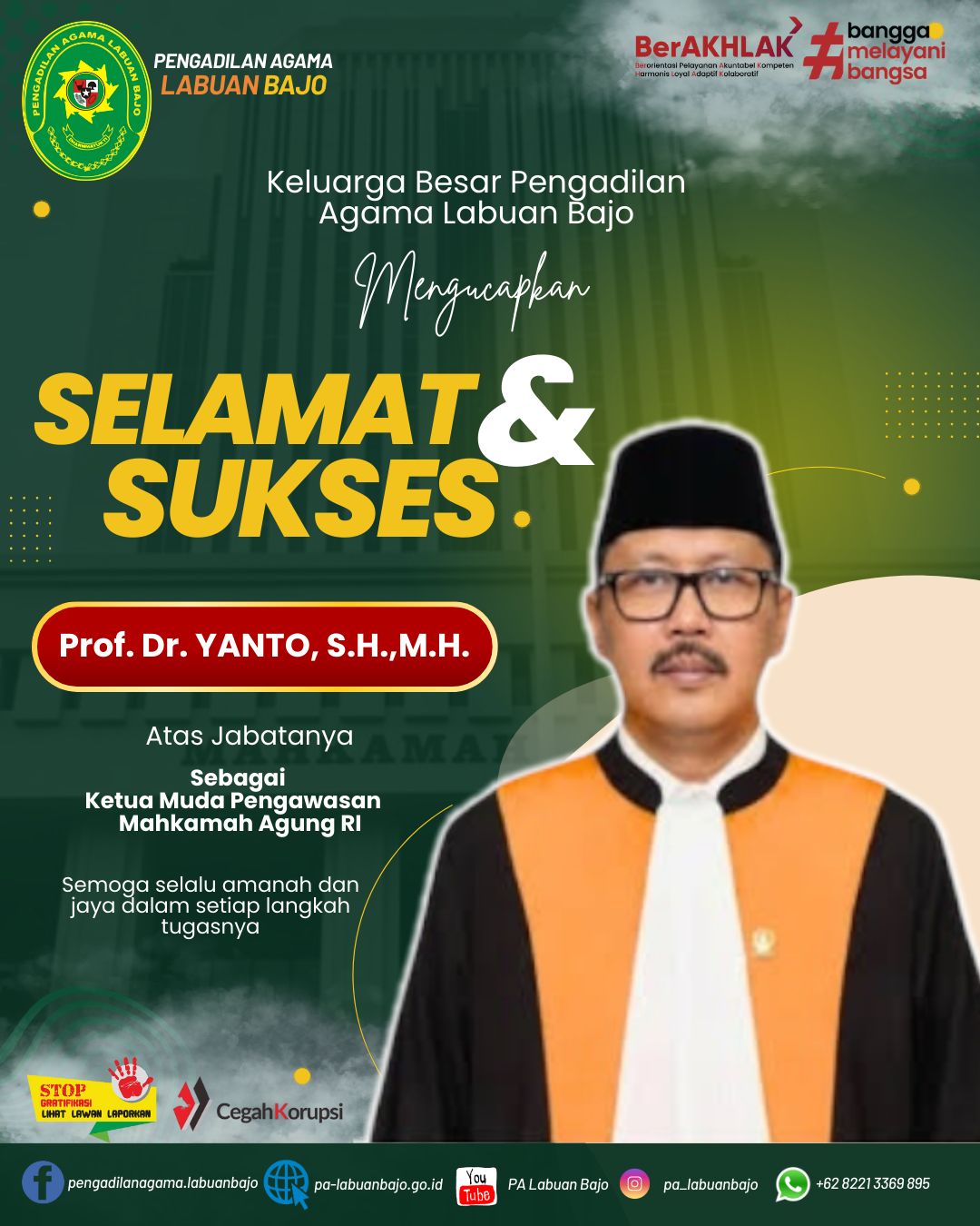 Selamat Ketua Muda Pengawasan